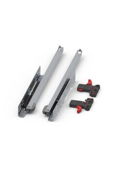 SAMET Smart Slide Tandem Çekmece Rayı Kısmi-frenli 30 Cm