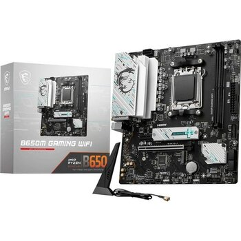 Msı B650M Gamıng Wıfı Am5 Anakart + Amd Ryzen 5 7500F Am5 Anakart+Işlemci Bundle