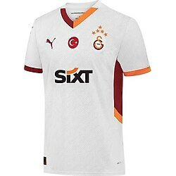 Galatasaray Orijinal 2024/2025 5 Yıldız Deplasman Forma 2XL Beyaz