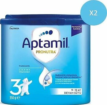 Aptamil 3 Devam Sütü 350 gr 2 Adet