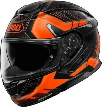 Shoei Gt-aır 3 Kask Hıke Tc-8 Kapalı Motosiklet Kaskı Siyah - Turuncu Xl