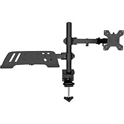 McStorey Monitör Standı Laptop Standı Çiftli Monitör ve Laptop Tutucu Dizüstü Bilgisayar Stand 10'' 32'' VESA Uyumlu Masaüstü Ergonomik Kol