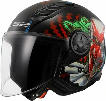 Ls2 Aırflow 2 Happy Dreams Mat Kask - M - Mat Siyah