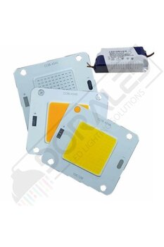 DORA LED 50W Cob Led Projektör Ledi DRİVER DAHİL 50 Watt Cob Led Beyaz