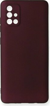 Samsung Galaxy A71 Kılıf First Silikon - Mürdüm - 12583-5842 - Çok Renkli