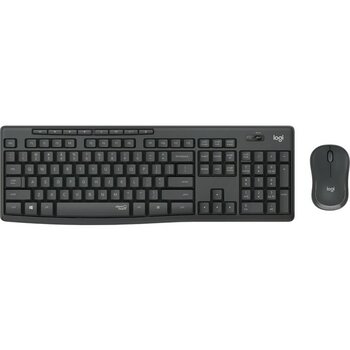 Verto Logıtech MK295 Siyah, 920-009804, Kablosuz, Türkçe Q, Klavye Mouse Set