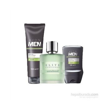 Avon Elite Gentleman Untailored Edt 75 Ml Erkek Parfüm 3'Lü Set