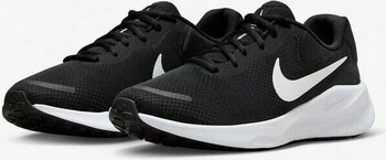 Nike Siyah Kadın Koşu Ayakkabısı W Nike Revolution 7 FB2208 003 - Siyah Beyaz - 36,5