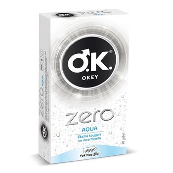 Okey Zero Aqua 10'Lu (3'Li Paket)