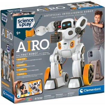 Clementoni Bilim ve Oyun: Airo Yapay Zeka Robotu - Renkli
