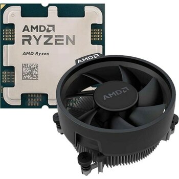 KSB Store Amd Ryzen 5 7500F 6 Core, 3,7-5.00GHZ, 38MB Cache, 65W,  Am5 Soket, Mpk, (Dahili Grafik Yok, Fan Var)