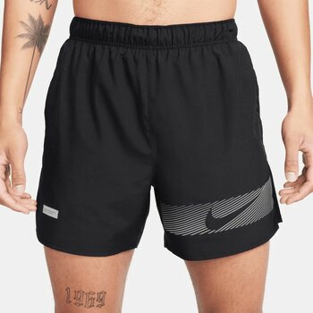 Nike Challenger Dri-Fit Erkek Siyah Günlük Şort FN3048 010 - S
