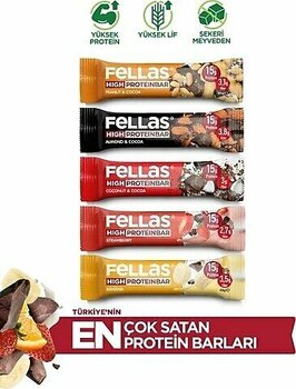 Fellas Yüksek Protein Bar Deneme Paketi x 5 Adet