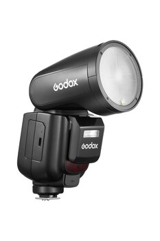 Godox V1 Pro Nikon Uyumlu Yuvarlak Kafa Tepe Flaşı