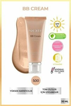 Note Cosmetics 500 orta açık SPF 15 nemlendirici yoğun kapatıcı 35 ml BB Krem
