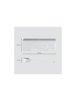 Logitech Mk470 920-009436 Beyaz Kablosuz Klavye Mouse Seti