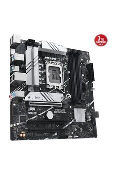 Asus Prıme B760m-A-Csm Intel B760 Lga1700 Ddr5 7200 Hdmı Vga 2X M2 Usb3.2 Aura Rgb 2.5Gbit Lan Matx (Prıme B760m-A-Csm) Anakart