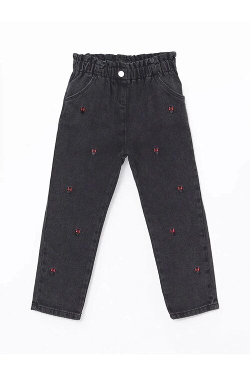 LC Waikiki Rodeo Siyah Kız Çocuk Jean Pantolon