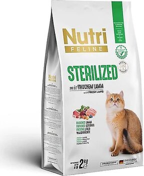 Nutri Feline Sterilised Kuzu Etli 2 kg Kısırlaştırılmış Yetişkin Kedi Maması