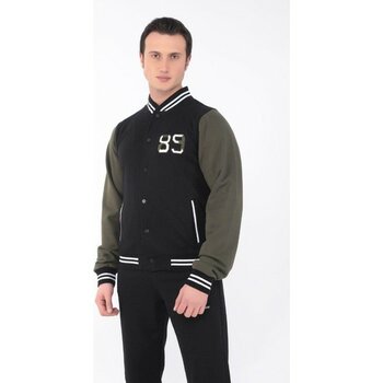 Erkek Kolej Ceket 3 Iplik Içi Fileli Kolej Ceket - 3XL - Bordo Siyah