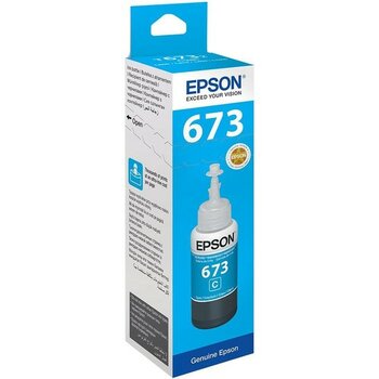 Epson T6732 Cyan Mavi Şişe Mürekkep T67324A