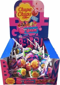 Chupa Chups Chupa Big Babol Sakız Dolgulu Lolipop Şekerleme 12 Gr X 50 Adet