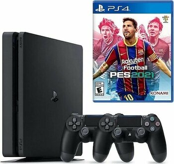 Sony Playstation 4 Slim 500 GB Siyah Oyun Konsolu + 2. Kol + Pes 2021