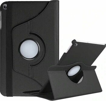 Kilifone Galaxy Uyumlu Galaxy Tab A 8.0 2019 T290 Siyah Samsung Galaxy Tab A 8.0 (2019) T290 Uyumlu Sentetik Deri Kılıf