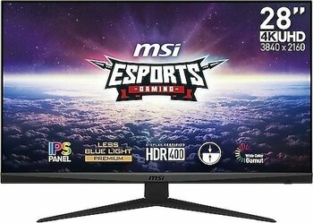 MSI G281UV 27.9 inç 3840 x 2160 2K Oyuncu Monitörü