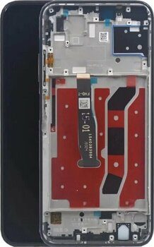 Huawei P40 Lite Çıtalı Siyah Uyumlu Lcd Ekran Ve Dokunmatik Komple Ekran Yüksek Kalite Yedcom Siyah