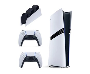 Sony Playstation 5 Pro 2 TB Digital Edition + Dualsense Kol + Şarj İstasyonu