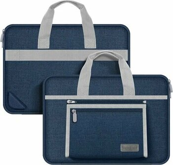 Novstrap Apple Macbook Pro 14 Inç M4/pro/max A3401 A3112 A3185 ile Uyumlu Lacivert Oxford Kumaş 13–14 inç Çanta