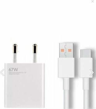 Tactech iPad 11. Nesil / iPad Air 7. Nesil / iPad Mini 7. Nesil Uyumlu USB Type-C 67W Turbo Şarj Cihazı - Beyaz