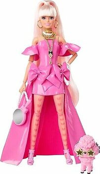 Barbie Extra Fancy Pembe Kostümlü Bebek HHN12
