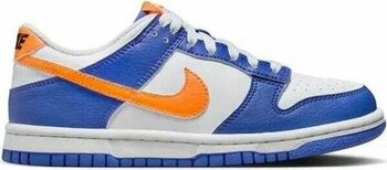 Nike Dunk Low Gs Leather Beyaz - Açık Mavi 39 Günlük Spor Ayakkabı