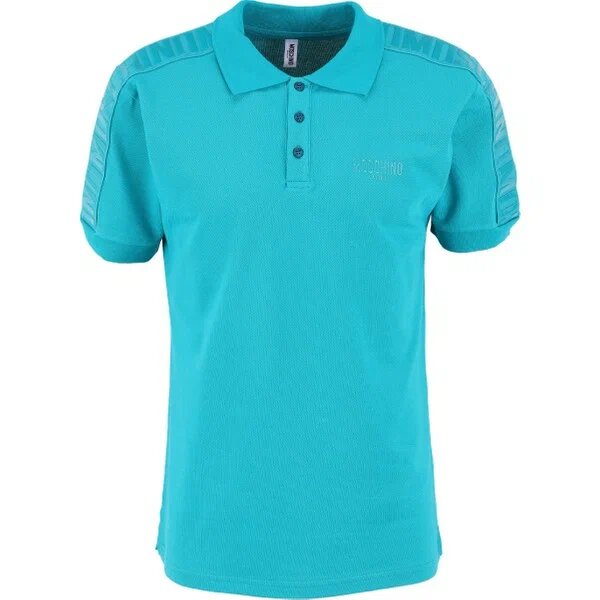 Moschino 241V3A1604 Yeşil Erkek S Kısa Kol Polo T-Shirt