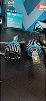 H11 Vrpro Silver 6000k-6500k Xenon Saf Beyaz Işik Ledvzenon 18000lümen 60w Garantili Ürün 12-24v