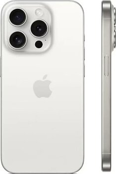 Apple Yenilenmiş iPhone 15 Pro 128  GB Cep Telefonu  Beyaz (12 Ay Garantili) B Kalite