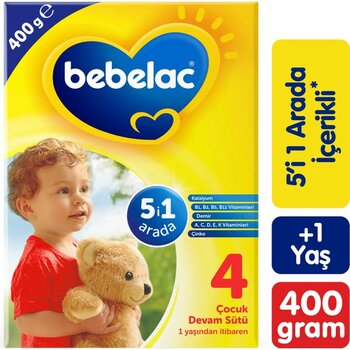 Bebelac 4 Çocuk Devam Sütü 1 Yaş+ 400 Gr