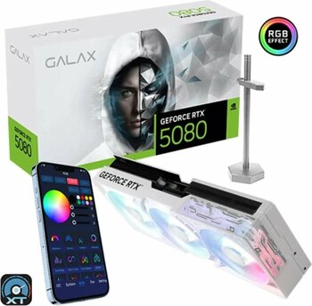 Galax Geforce Rtx 5080 1-Click Oc White 16gb Gddr7 256 Bit Dlss 4 Ekran Kartı (58nzn6mdbcwh)