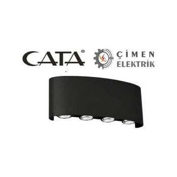 Cata Ct 8013 15W Dış Mekan LED Aplik Amber