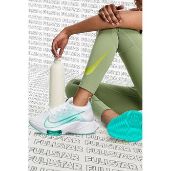 Nike Air Zoom Tempo Next Flyknit Running Shoes Kadın Koşu Ayakkabısı Beyaz Beyaz 36