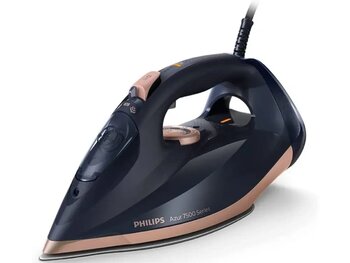 Philips DST7510/80 Lacivert 260 grama kadar şok buharı 3200 W SteamGlide Elite Buharlı Ütü