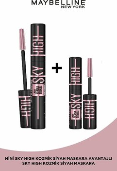Maybelline New York Lash Sensational Sky High Cosmic Black 7.2 ml Su Geçirmez Maskara
