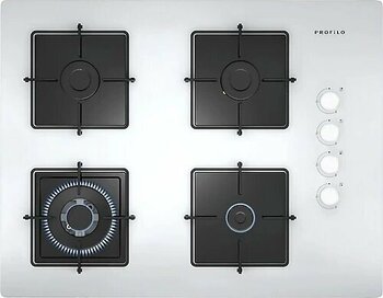 Profilo OO37H2B12D Beyaz Cam Ankastre Ocak