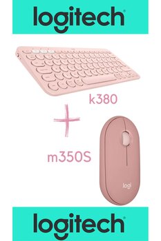 logitech K380 Bluetooth Klavye 920-007586 + M350s Pebble 2 Kablosuz Mouse 910-007015