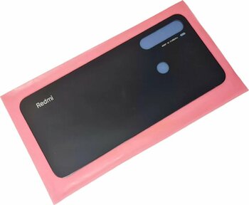 Xiaomi Redmi Note 8 Arka Pil Batarya Kapağı (Cam) Siyah