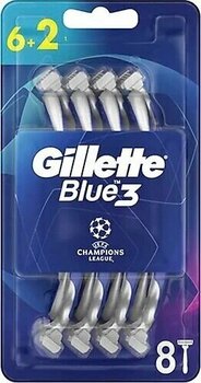Gillette Blue 3 Football 6+2'li Şampiyonlar Ligi Paketi Tıraş Bıçağı
