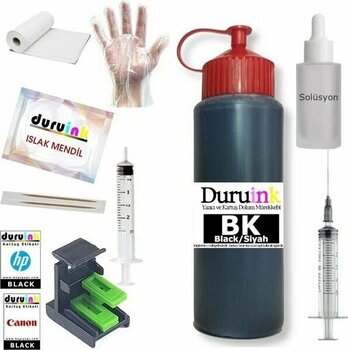 Duruınk PG 545 500 ml Siyah Canon MG2900 MG2950 MG2950S Uyumlu Kartuş Mürekkep Dolum Seti