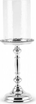 Karaca Home Majesty Şamdan 36,75  x  10  cm - Gümüş